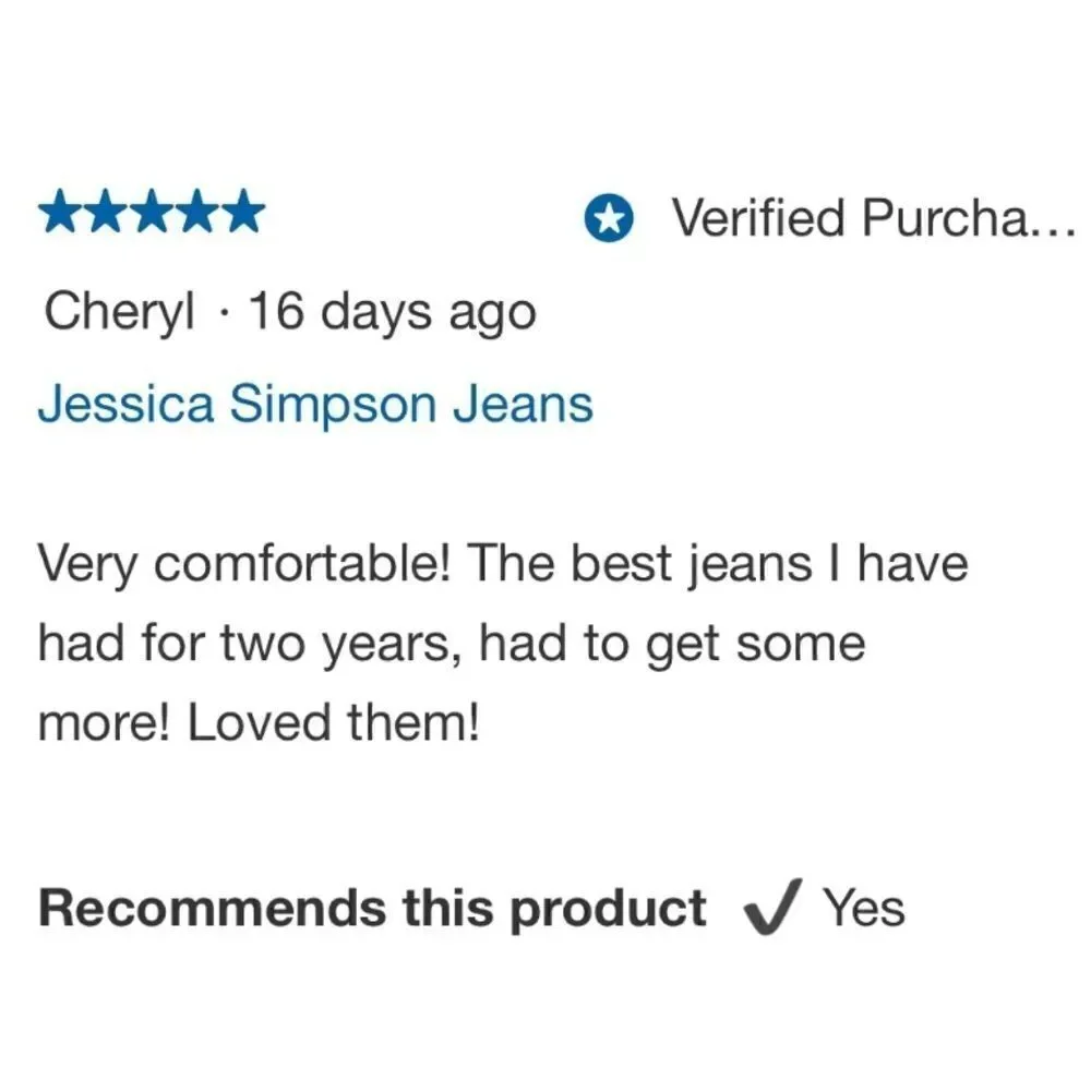 NEW! NWT JESSICA SIMPSON Women Ladies High Rise Skinny Soft Jeans in Wine Red - Picture 8 of 13